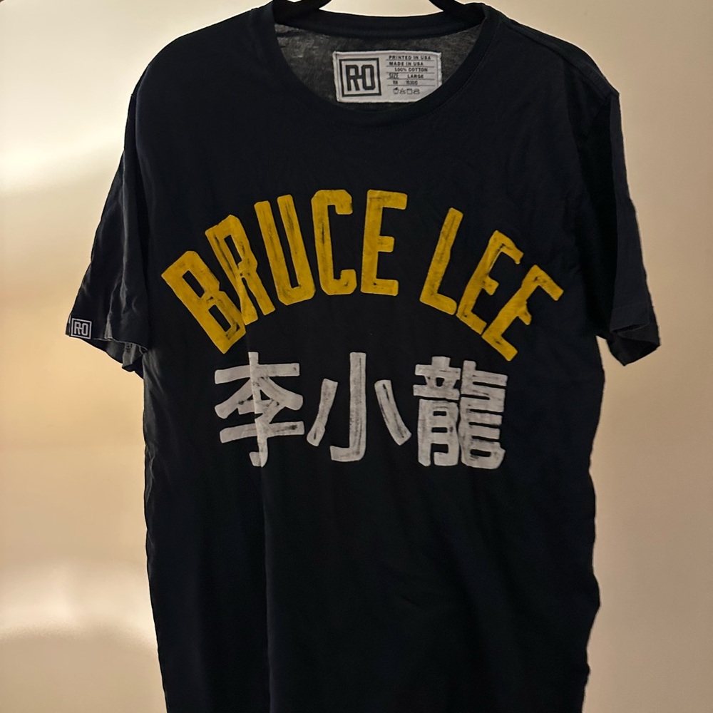 Bruce Lee Graphic T-Shirt - Black